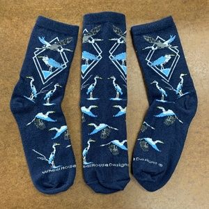 Great Blue Heron Socks